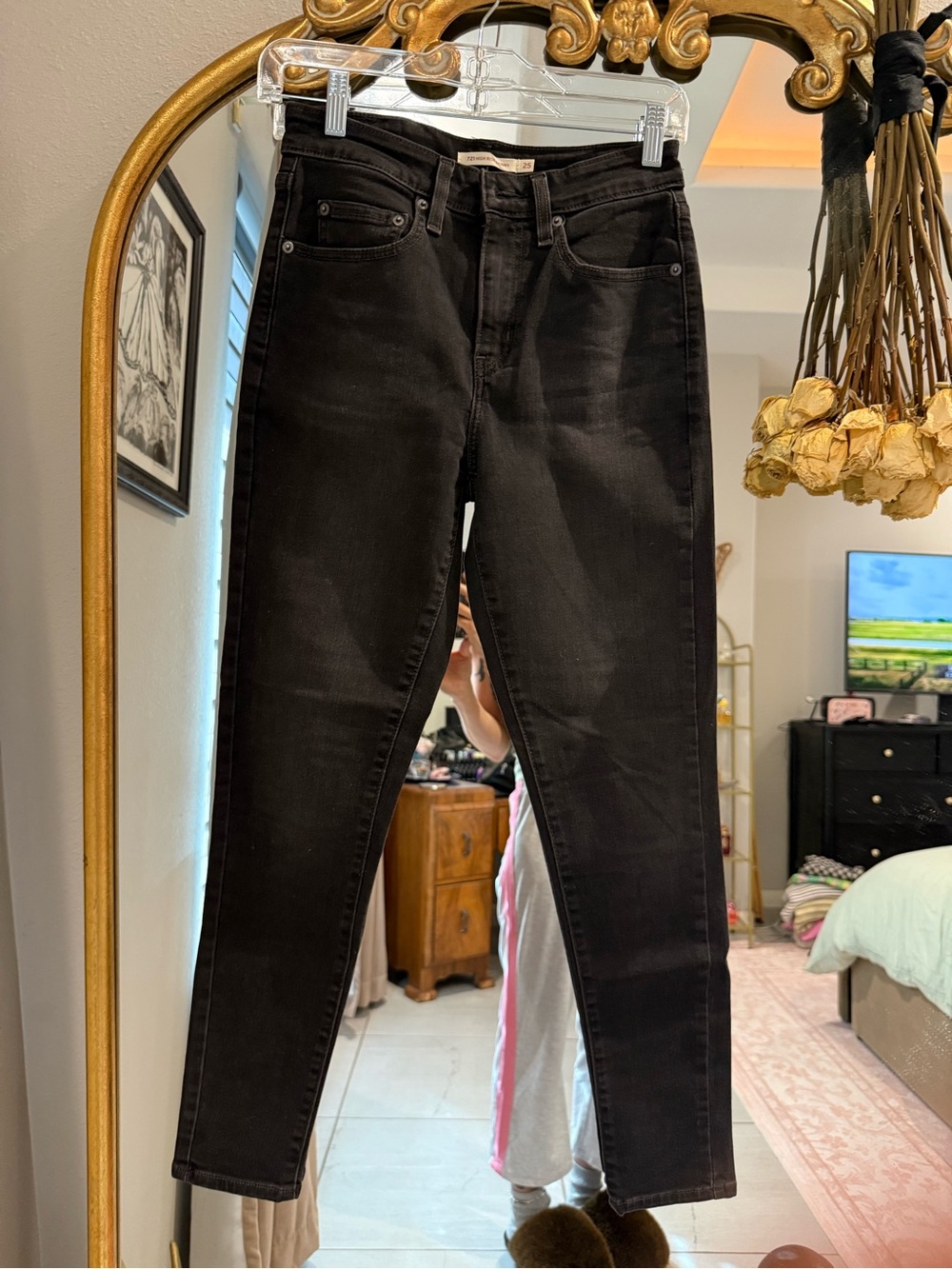 Levi’s Black High-Rise Skinny Jeans